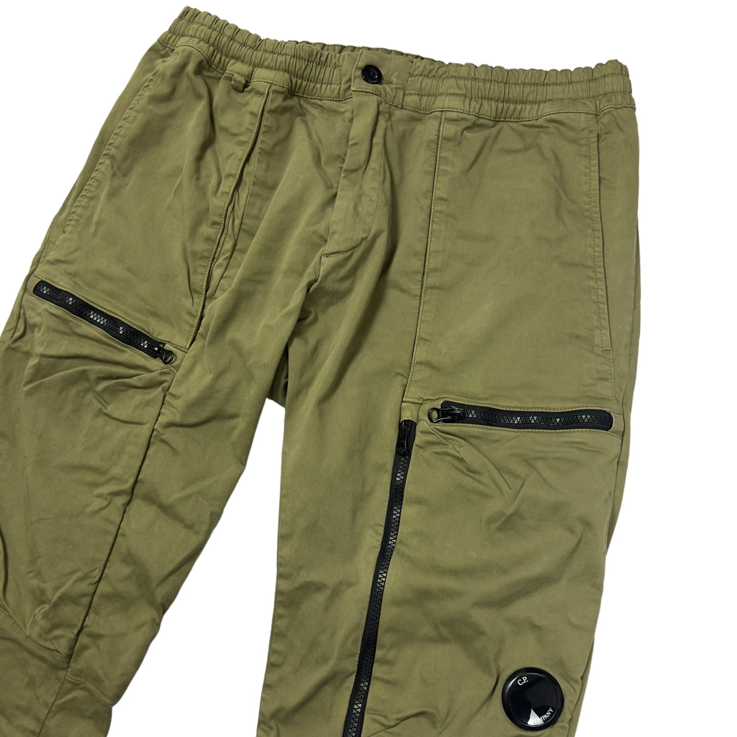 C.P. Company Cotton Cargo Trousers - Khaki