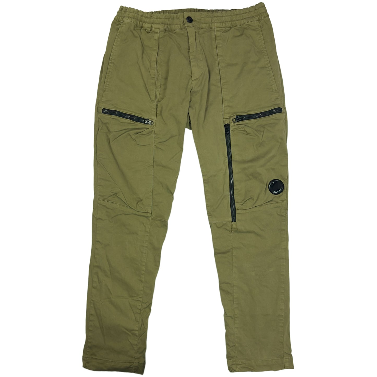 C.P. Company Cotton Cargo Trousers - Khaki