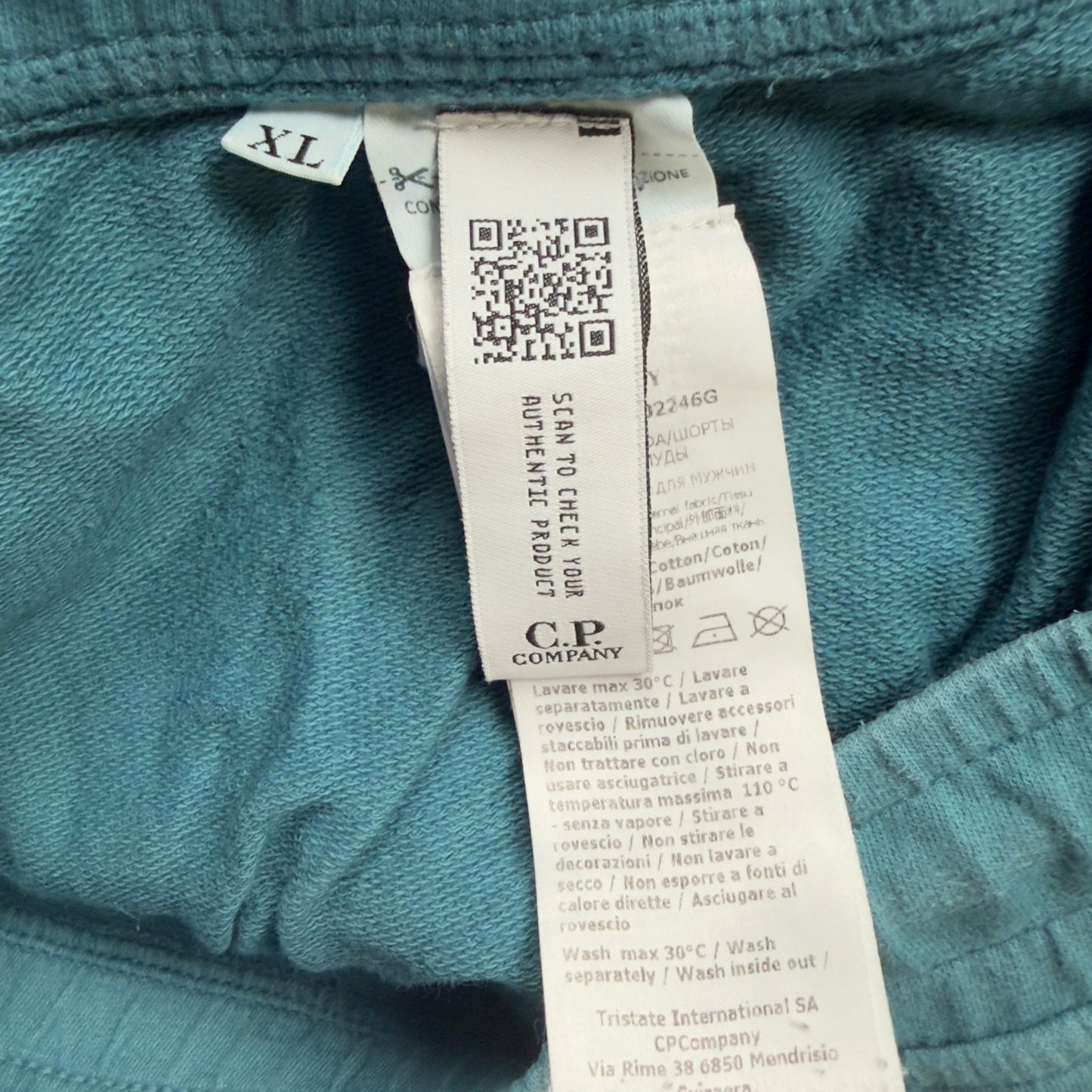 C.P. Company Cotton Lens Shorts