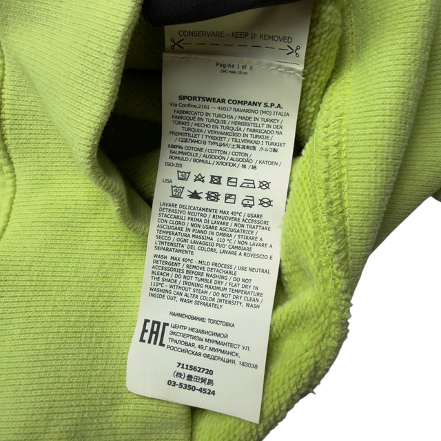 A/W 19 Stone Island Garment Dyed Crewneck Sweatshirt - Yellow