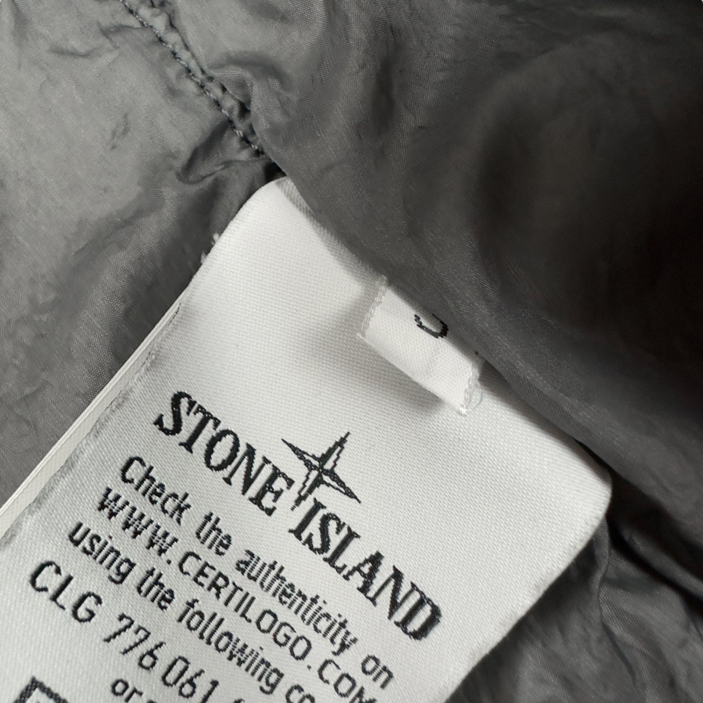 A/W 14 Stone Island Garment Dyed Crinkle Reps NY Padded Jacket