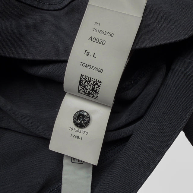 S/S 23 Stone Island Garment Dyed Cotton Crewneck Sweatshirt - Navy
