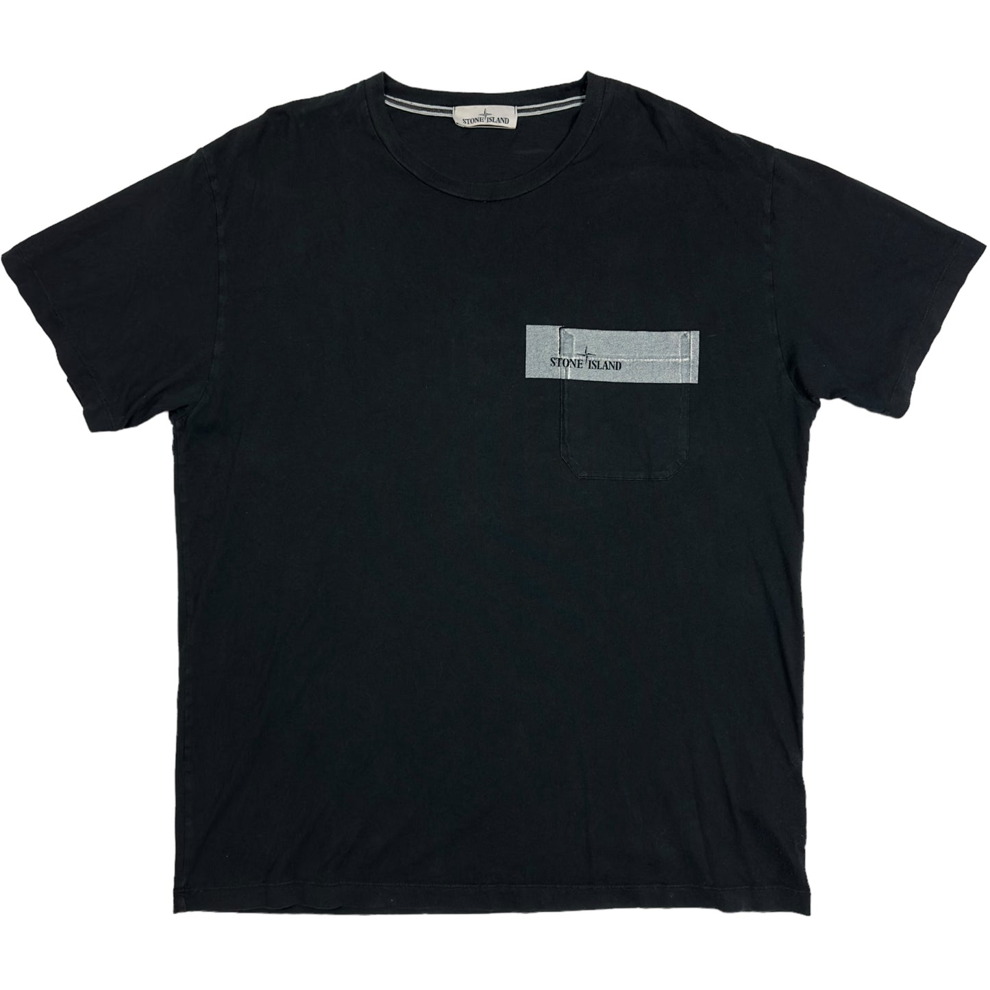 S/S 18 Stone Island Pocket T-Shirt - Black