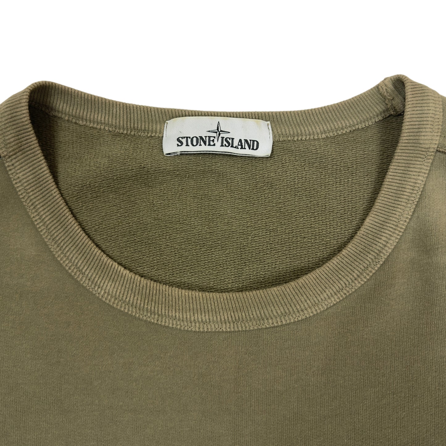 A/W 18 Stone Island Cotton Crew Neck Sweater Sage