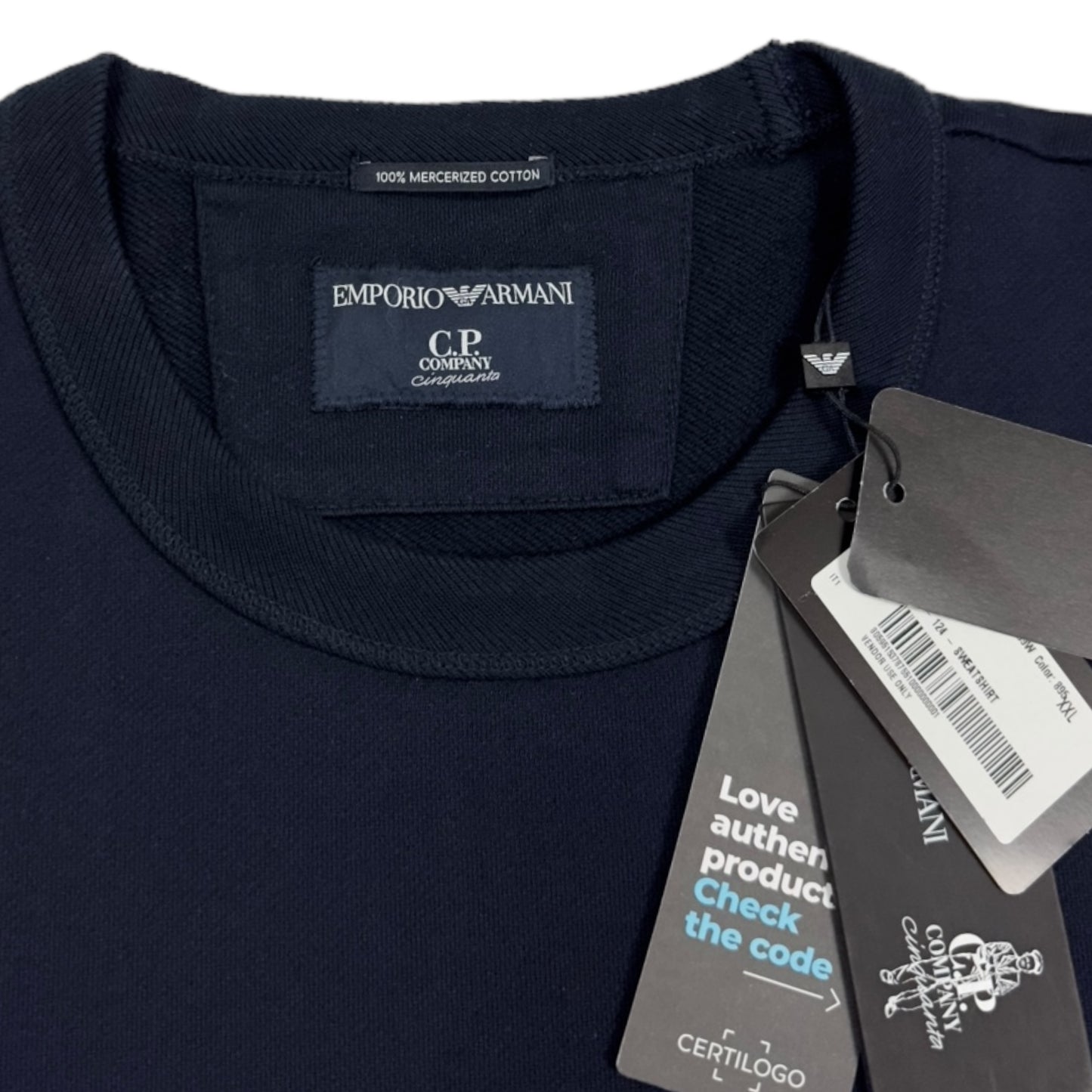 C.P. Company X Armani Cinquanta Crewneck Sweater
