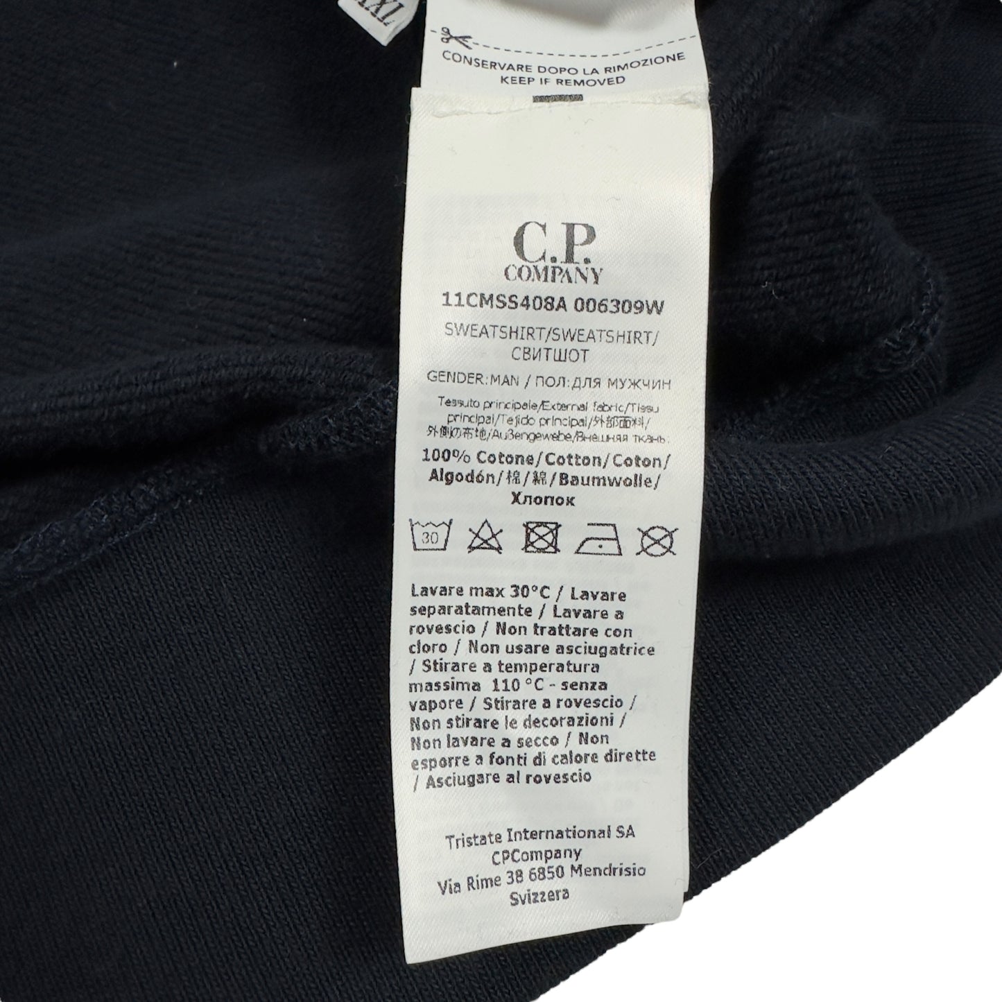 C.P. Company X Armani Cinquanta Crewneck Sweater
