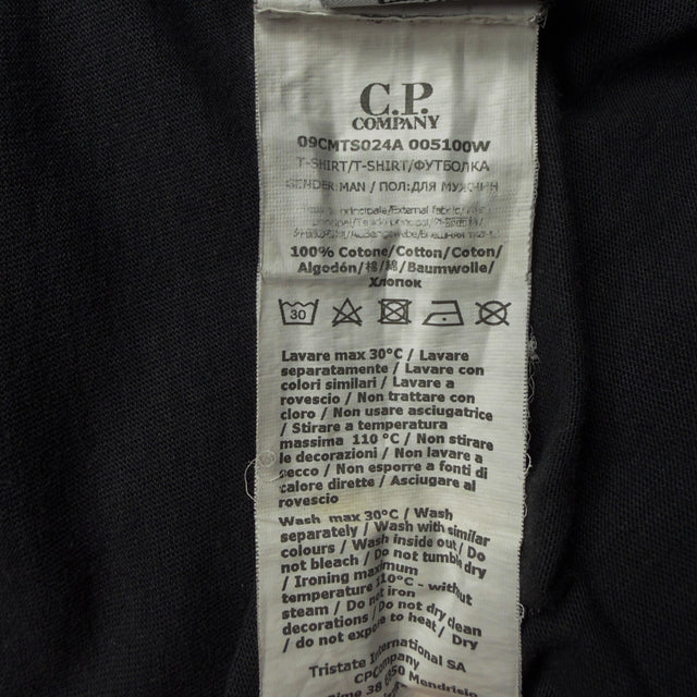 C.P. Company Goggle Print T-Shirt - Black