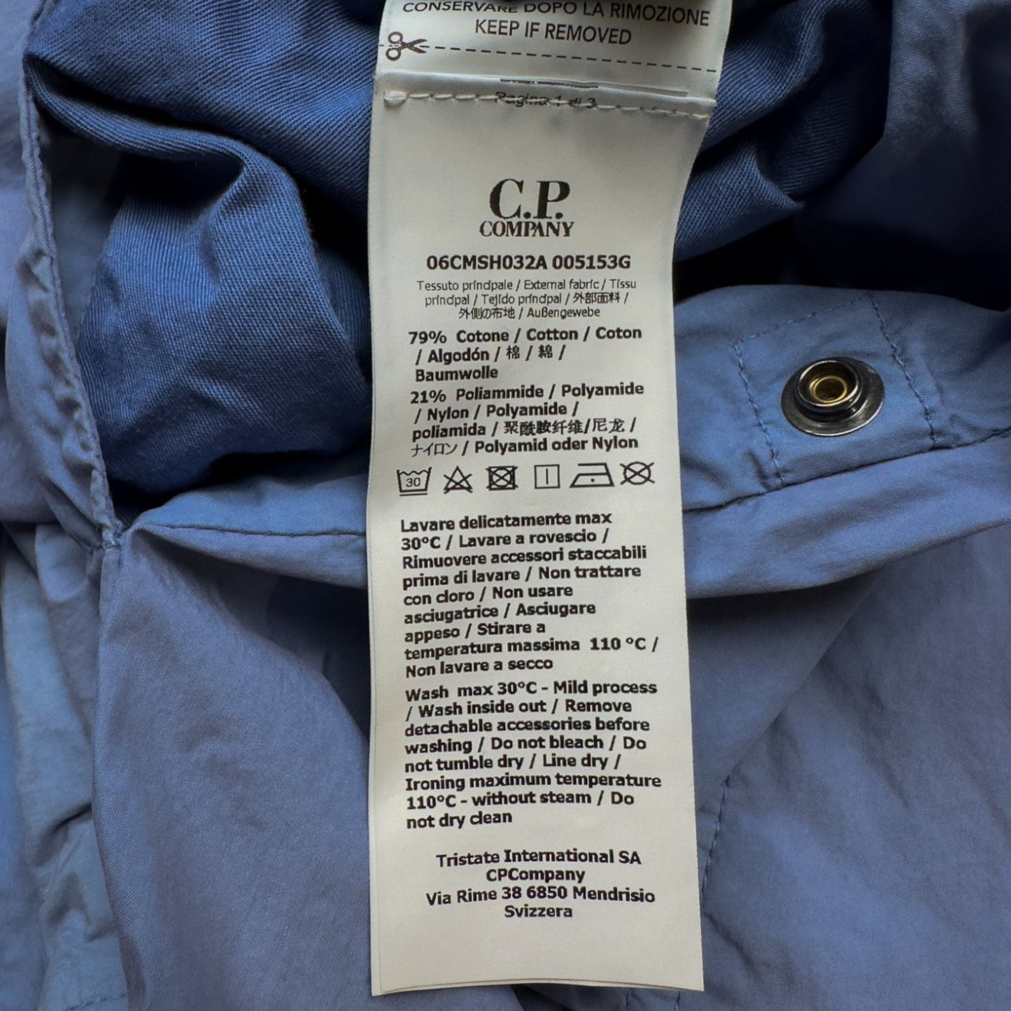 C.P. Company 50 Fili Overshirt - Lavender