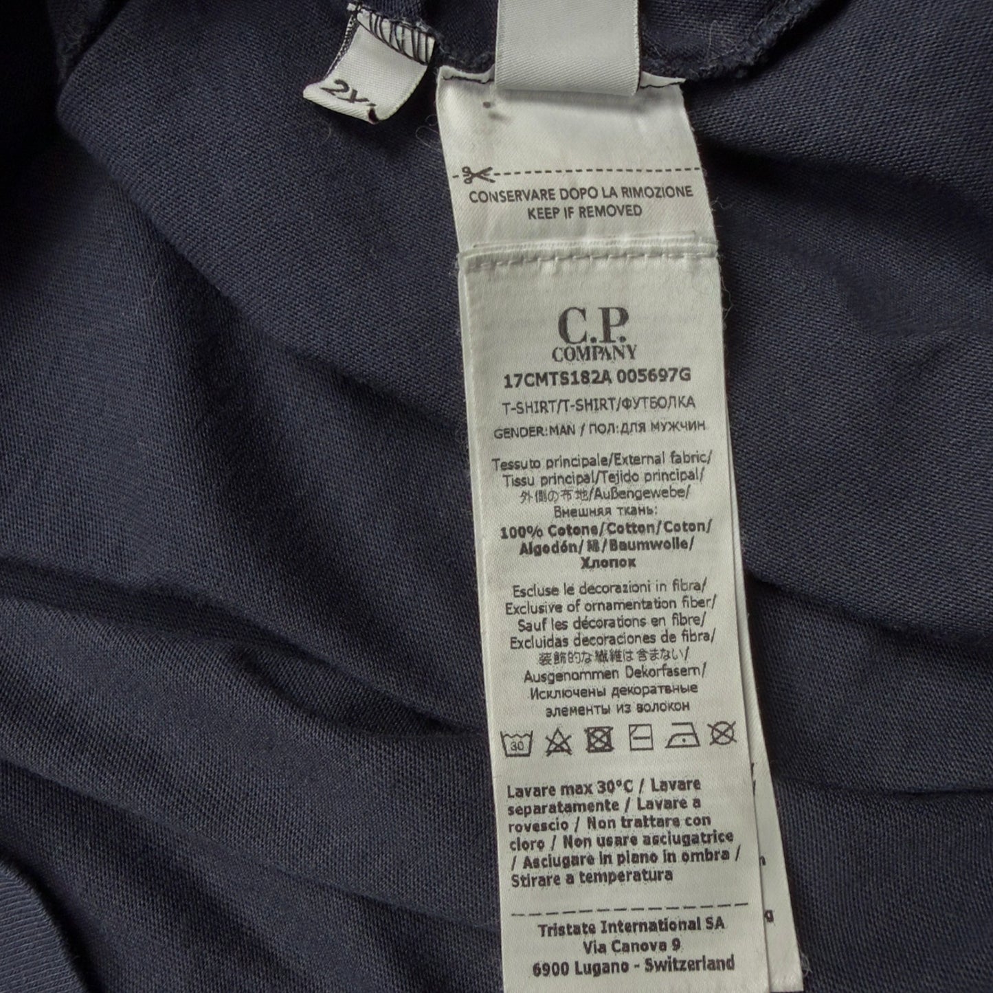C.P. Company Box Fit Long Sleeve Top