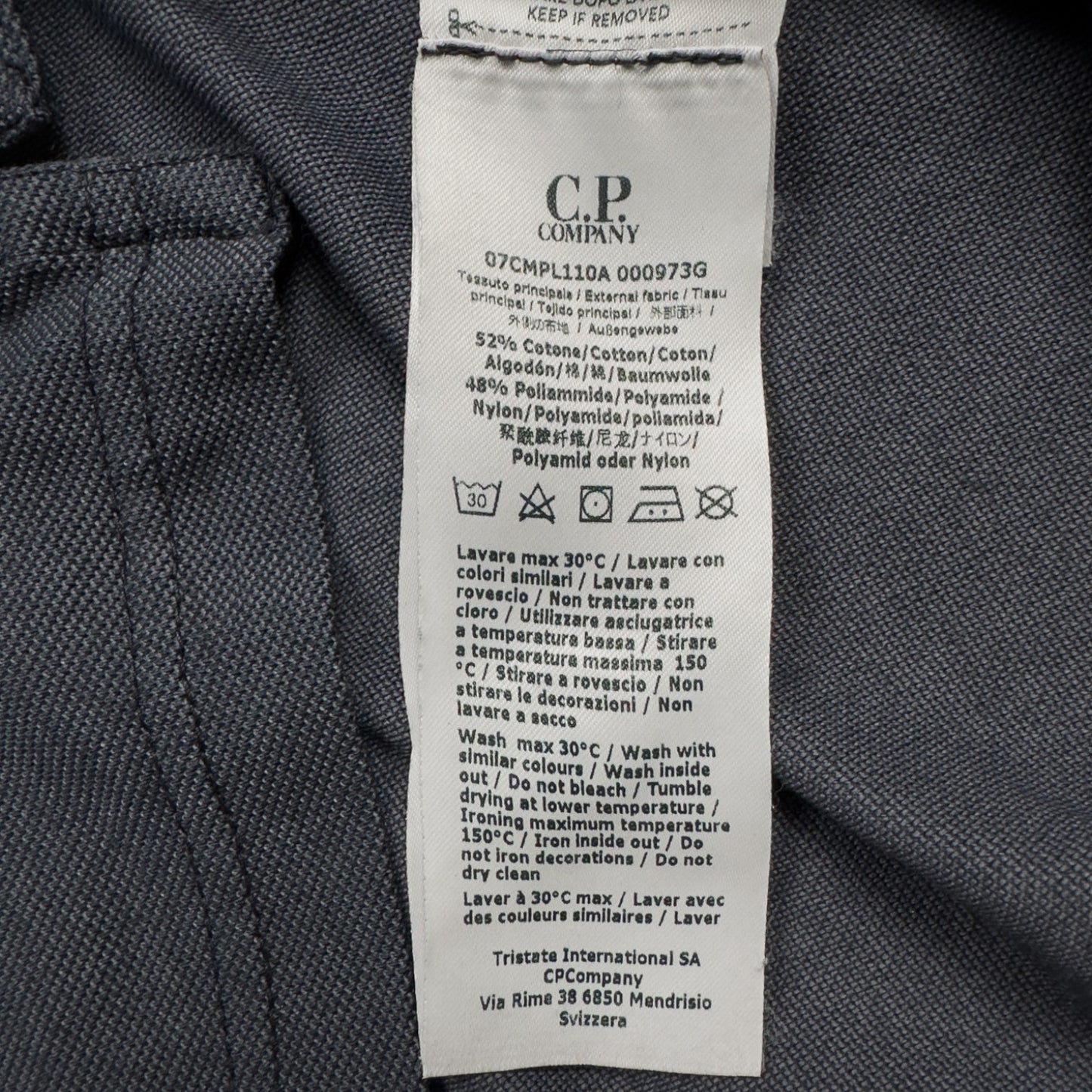 C.P. Company Tacting Polo Shirt - Navy