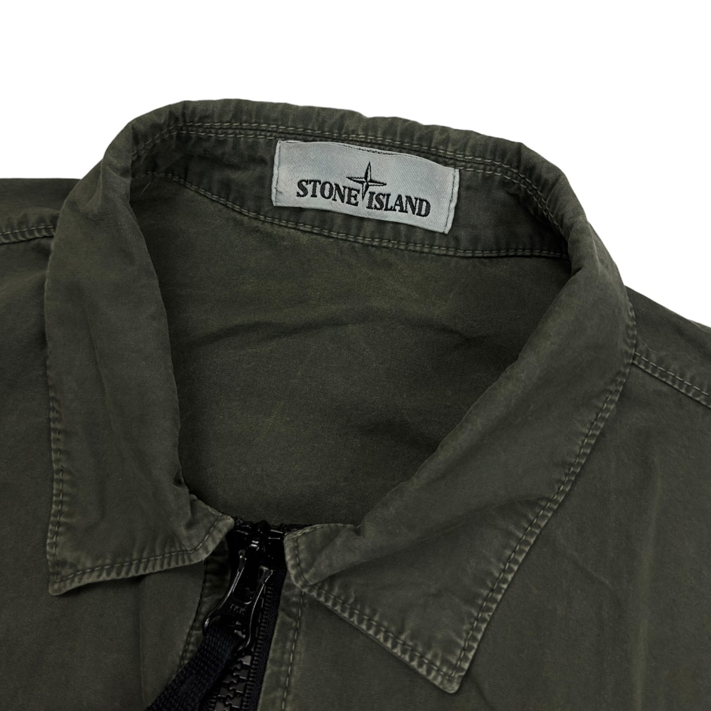A/W 20 Stone Island Pocket Overshirt - Dark Green