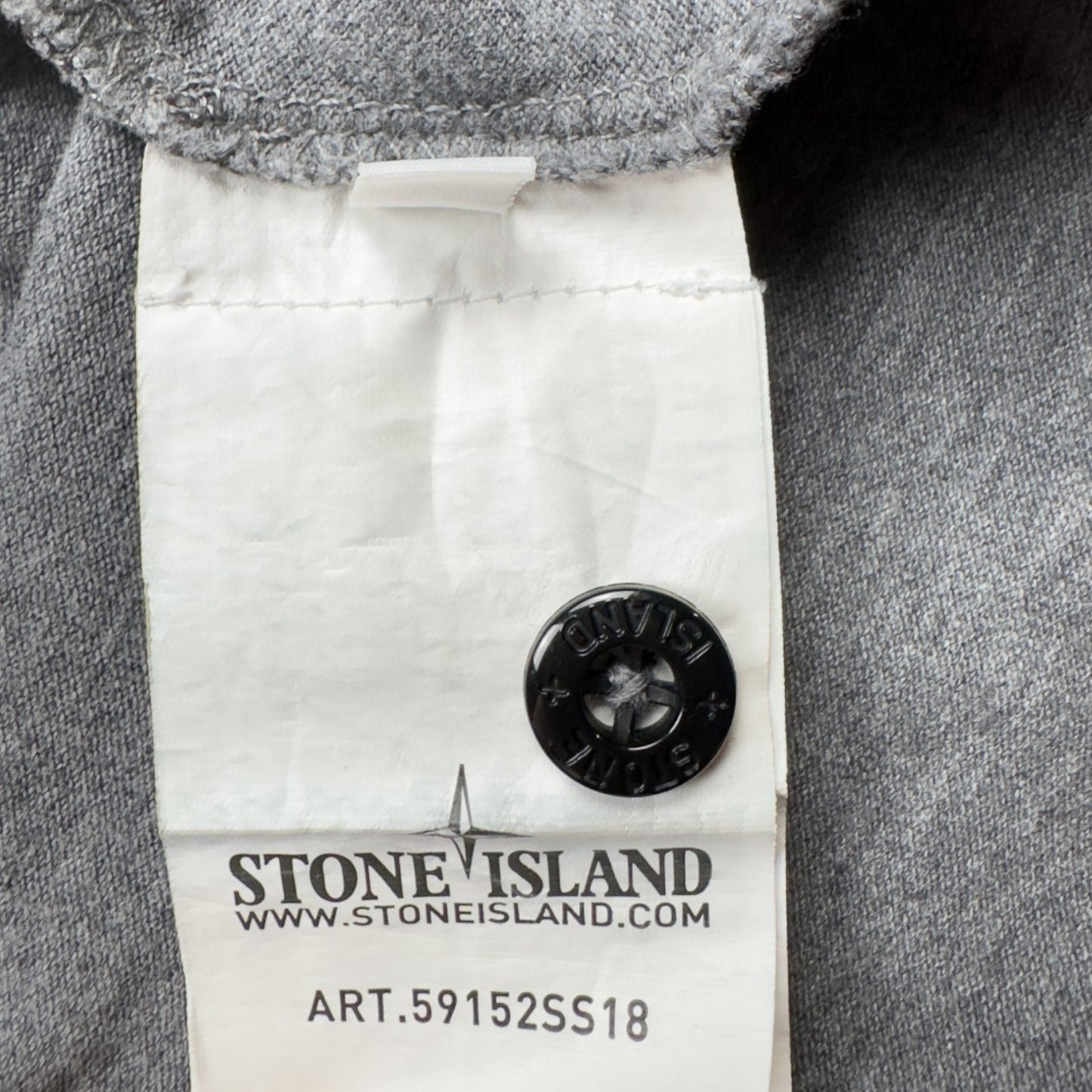 A/W 13 Stone Island Long Sleeve Polo Shirt - Dark Grey