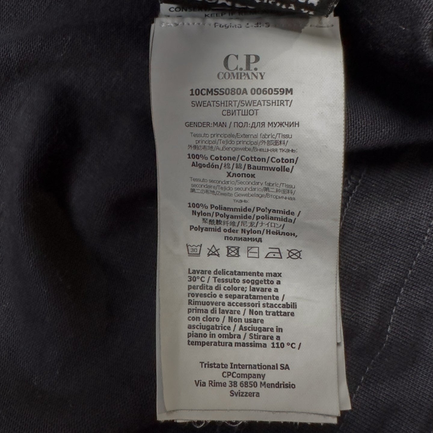 C.P. Company Utility Pocket Crewneck Sweater