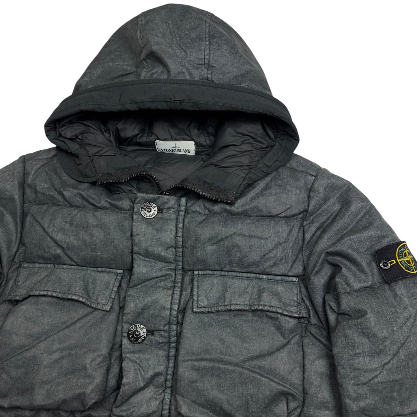 A/W 18 Stone Island Lino Resinato Down-TC Jacket