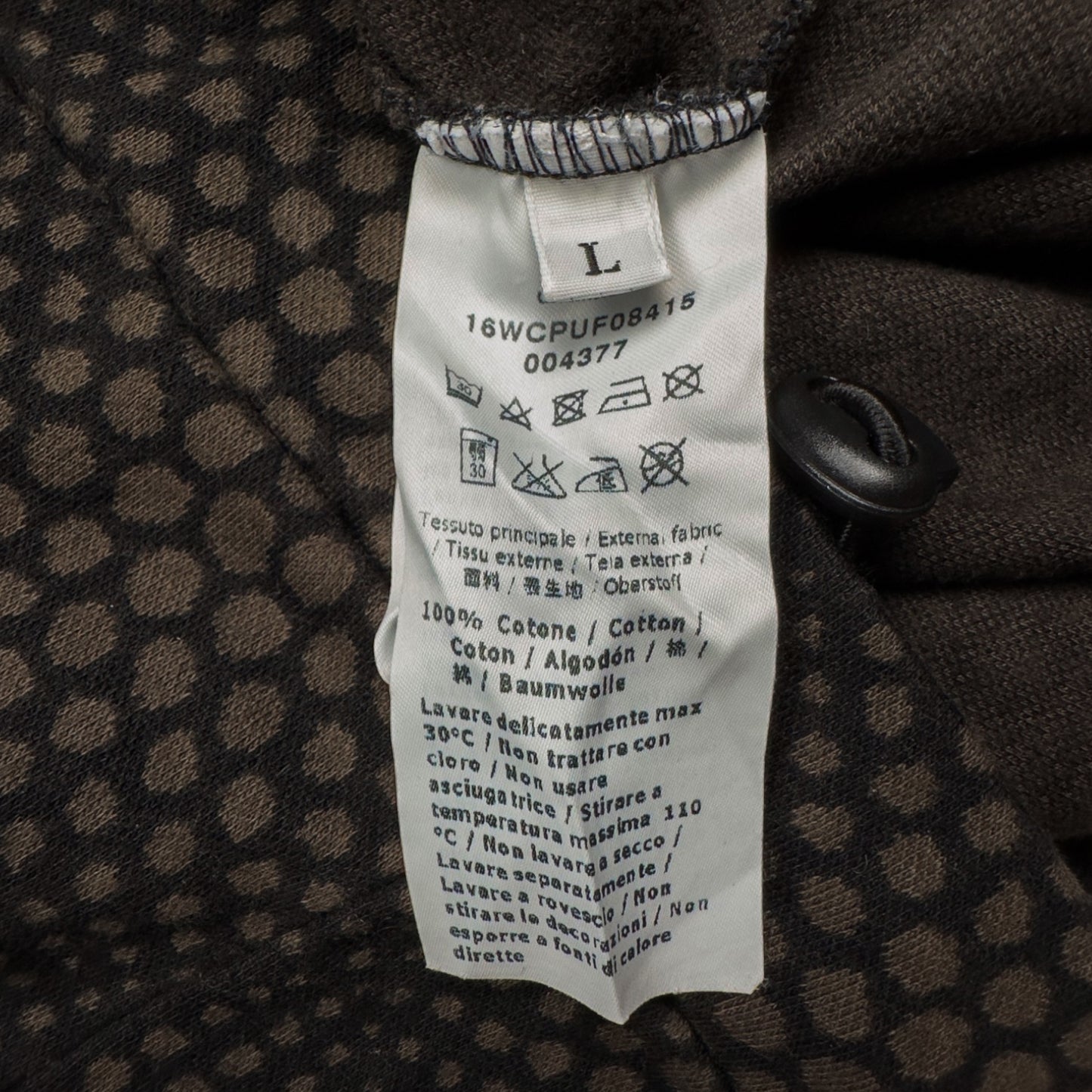 C.P. Company Pattern Spellout Hoodie