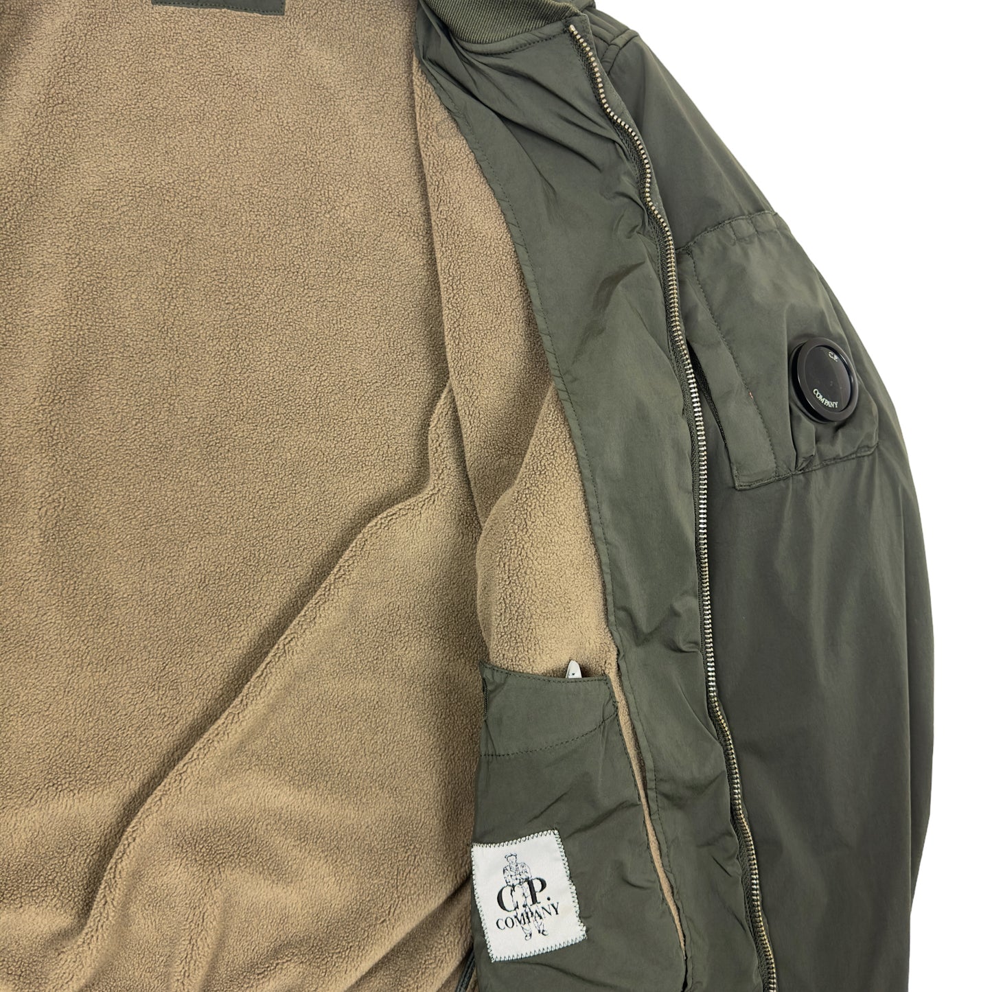 C.P. Company Nycra Bomber with Fleece Lining