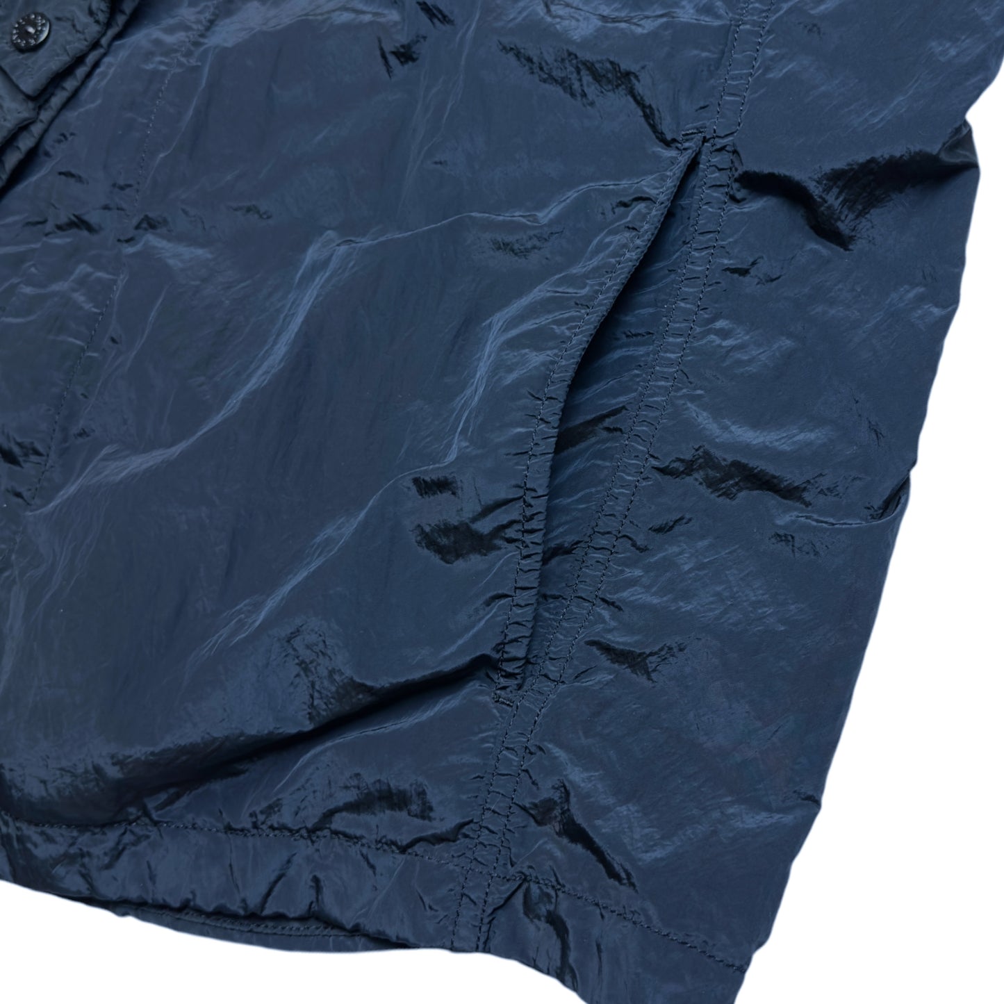 S/S 18 Stone Island Nylon Metal Overshirt - Navy