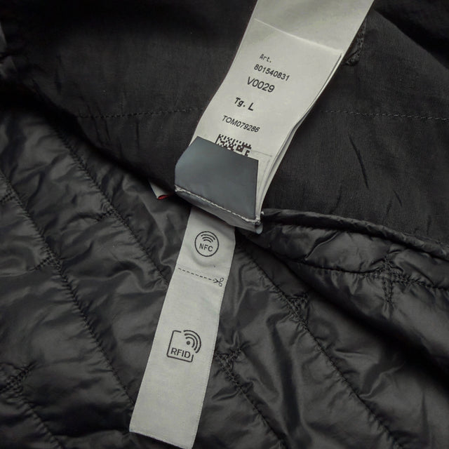 S/S 24 Stone Island Quilted Nylon Stella PrimaLoft-TC Jacket - Black
