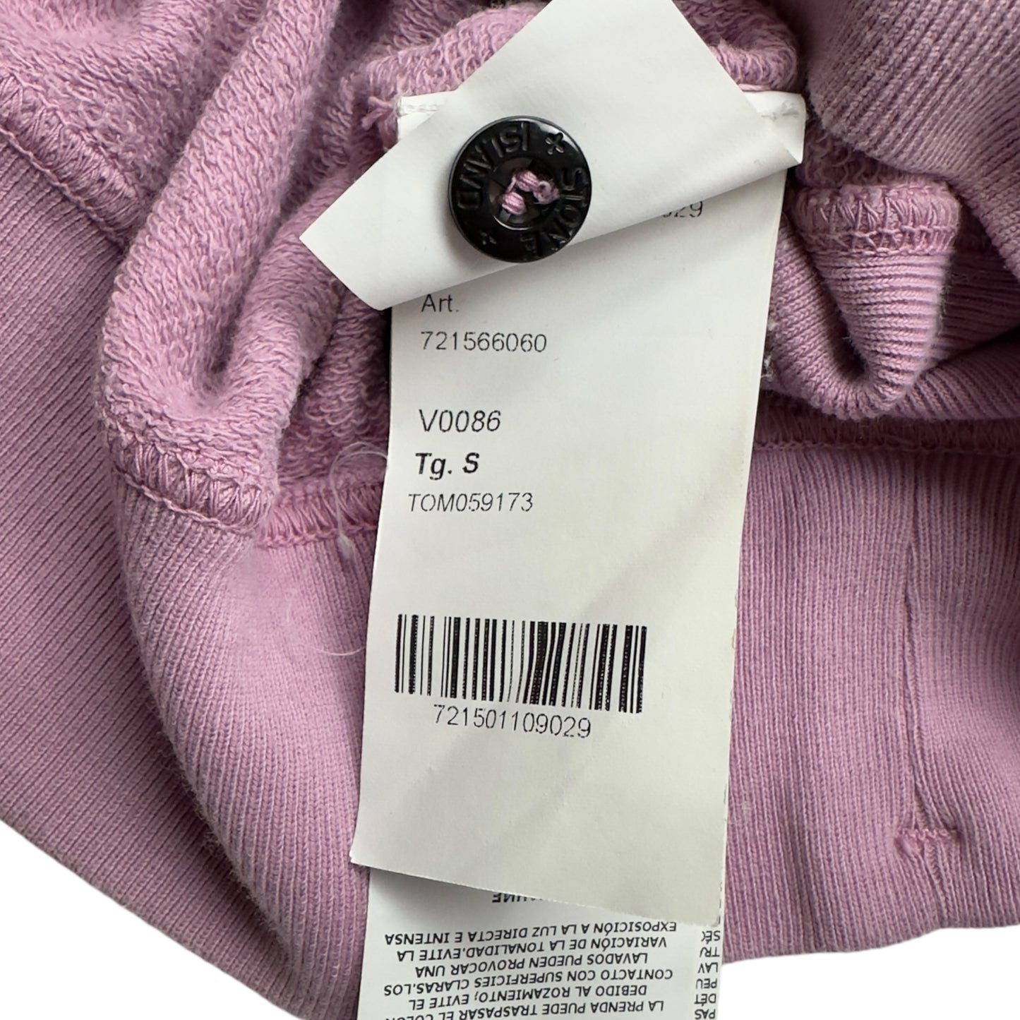 S/S 20 Stone Island Crewneck Sweater - Pink