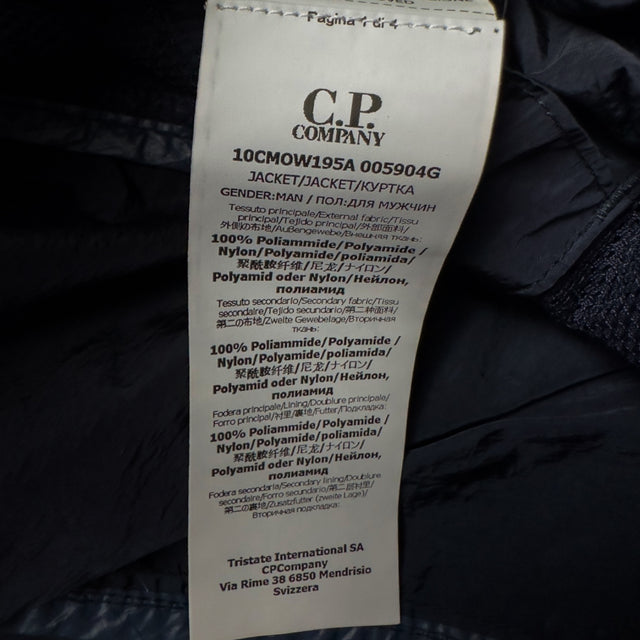 C.P. Company Chrome Bomber Jacket - Navy