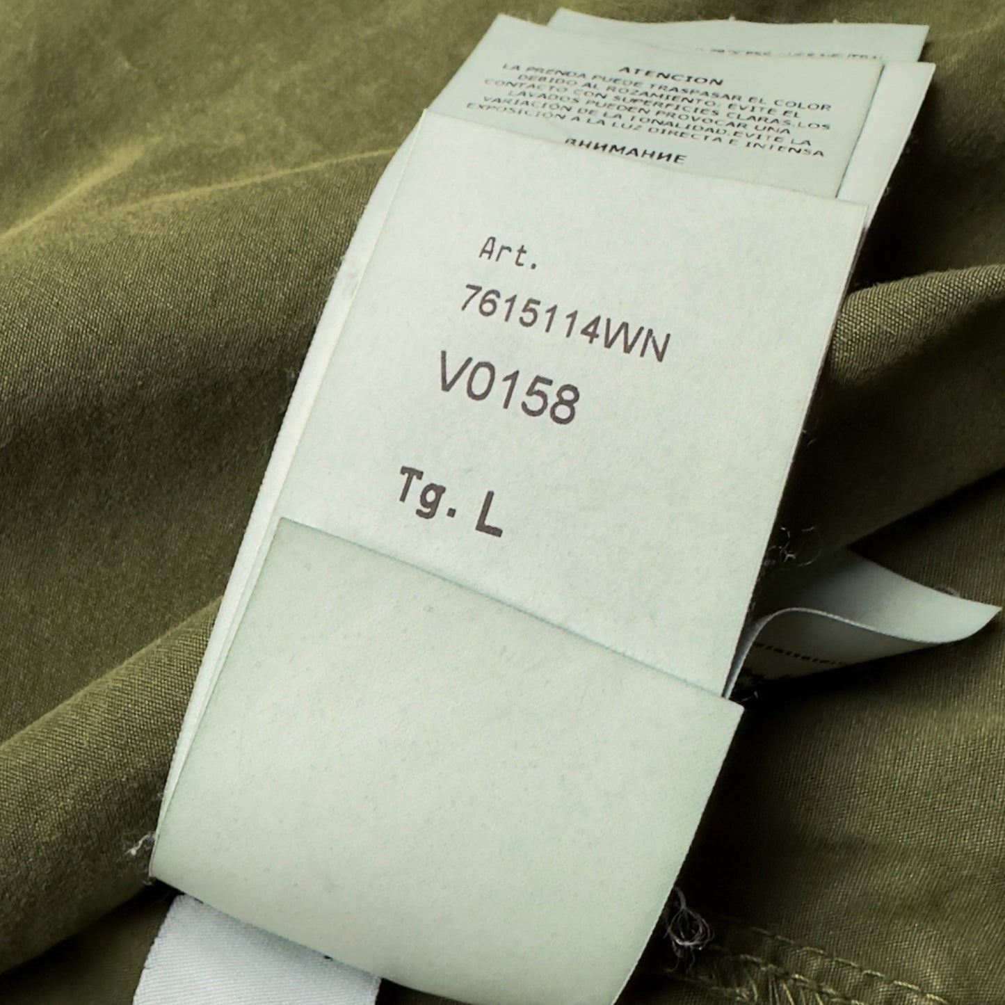 S/S 22 Stone Island Pocket Overshirt - Khaki