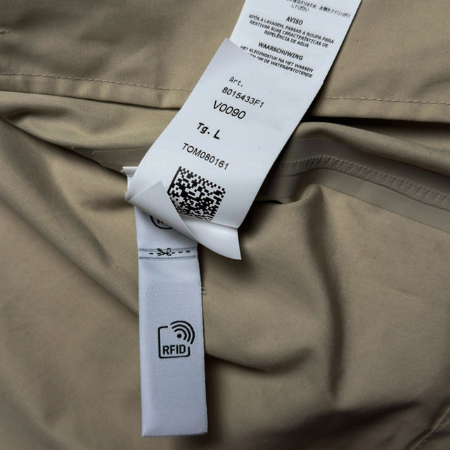 S/S 24 Stone Island Ghost Piece O-Ventile Field Jacket - Beige