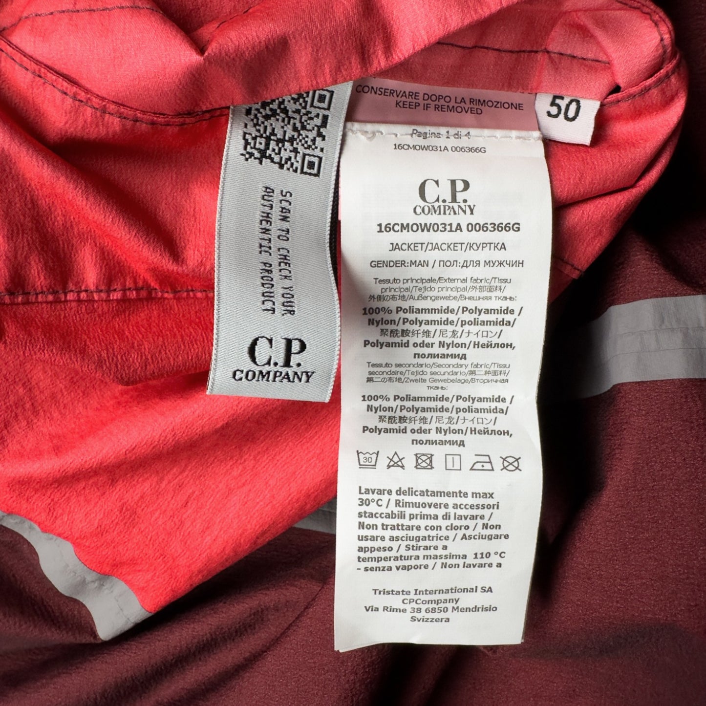 C.P. Company Gore-Tex Infinium G-Type Waterproof Jacket