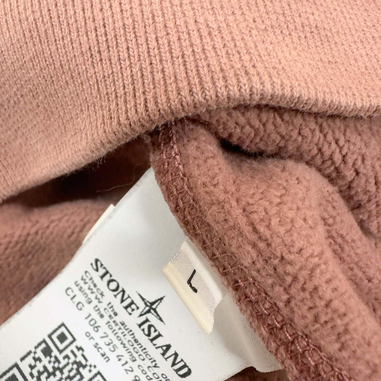 A/W 18 Stone Island Dusty Pink Sweater