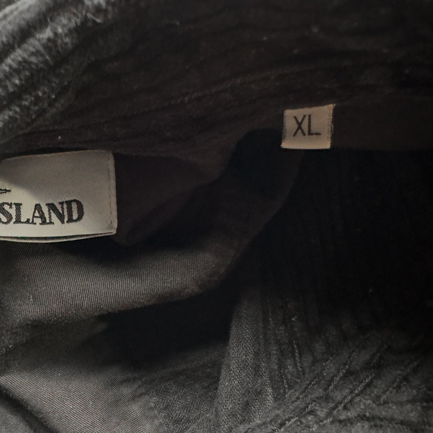 A/W 20 Stone Island Corduroy 2 Pocket Overshirt - Black