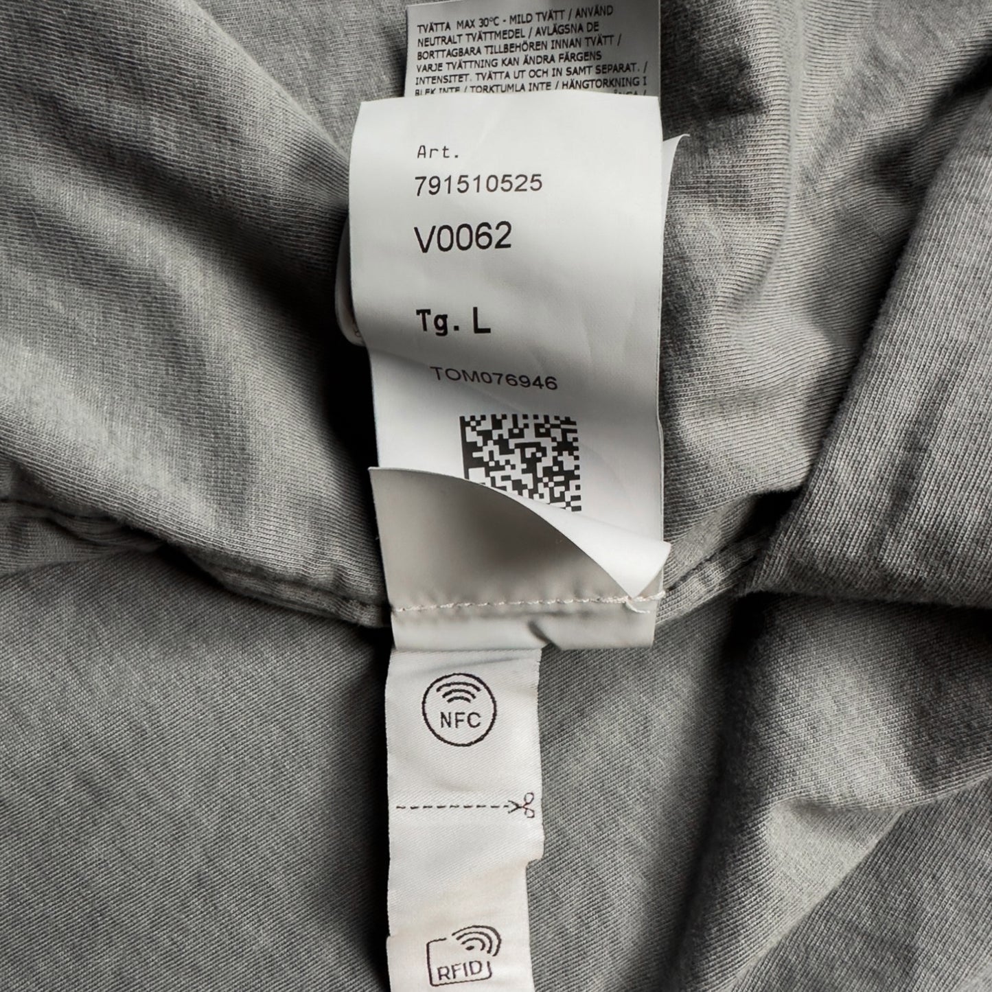 A/W 23 Stone Island Micro Yarn Overshirt - Lead Grey