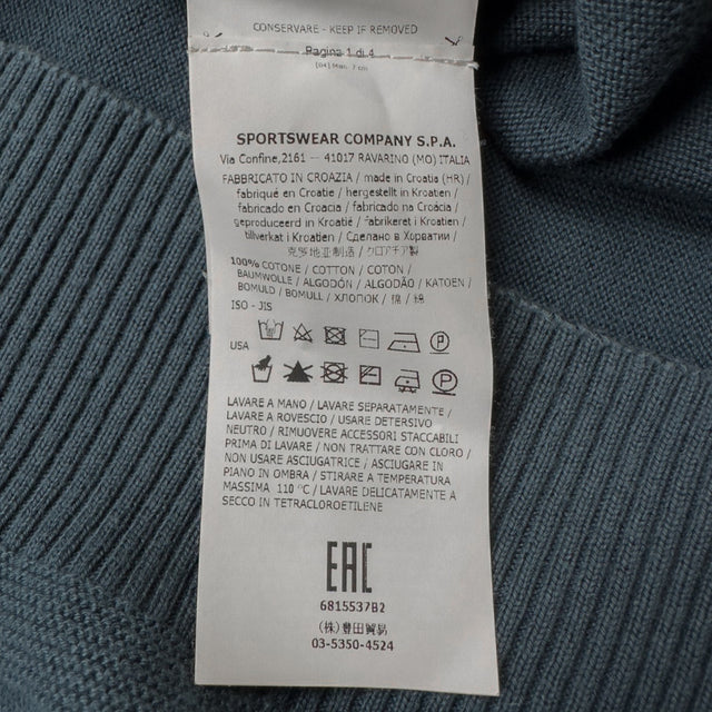 S/S 18 Stone Island Light Knit Sweater - Blue