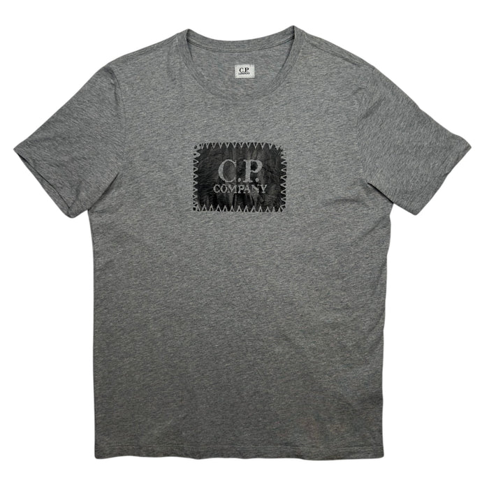 C.P. Company Big Stitch Logo T-Shirt - Grey