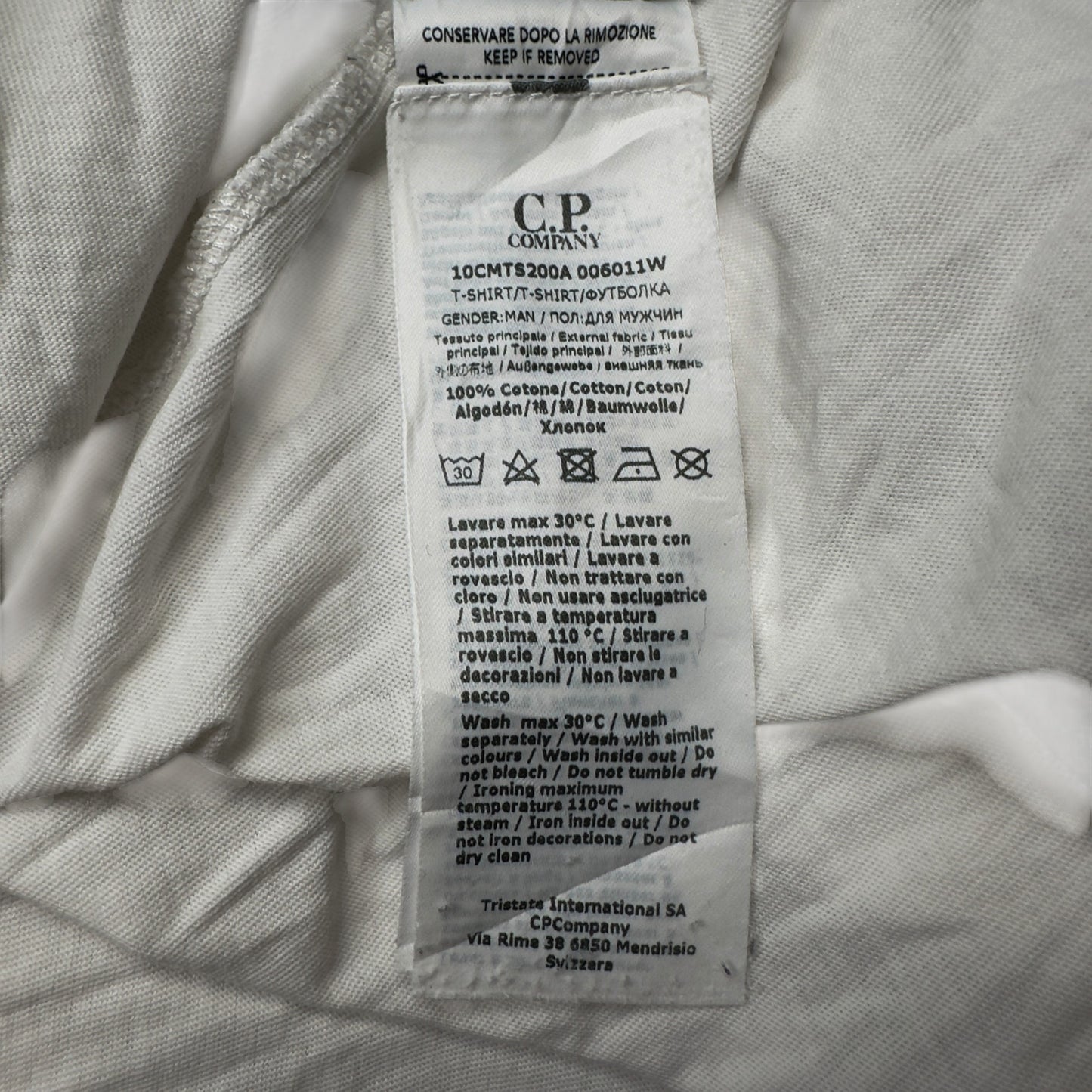 C.P. Company Triple Print Logo T-Shirt