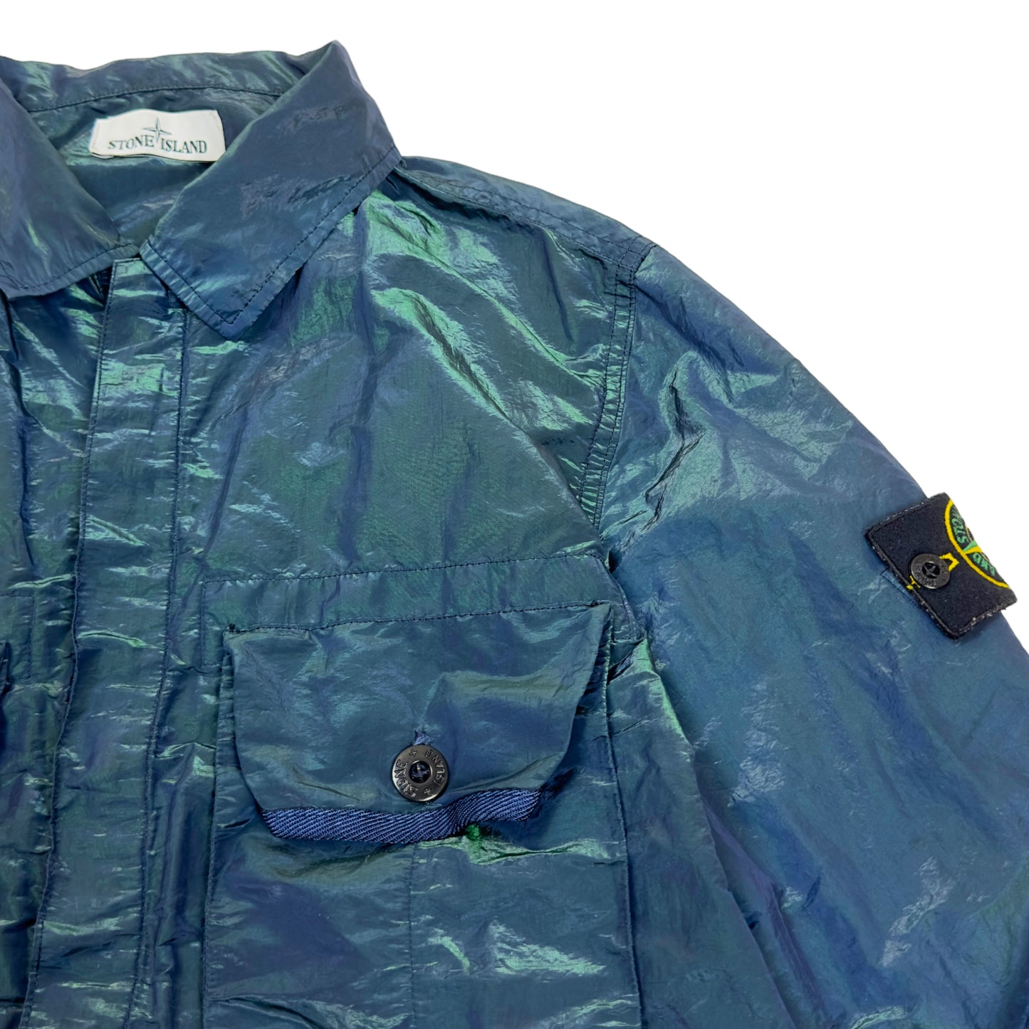 S/S 17 Stone Island Nylon Metal Weft Overshirt