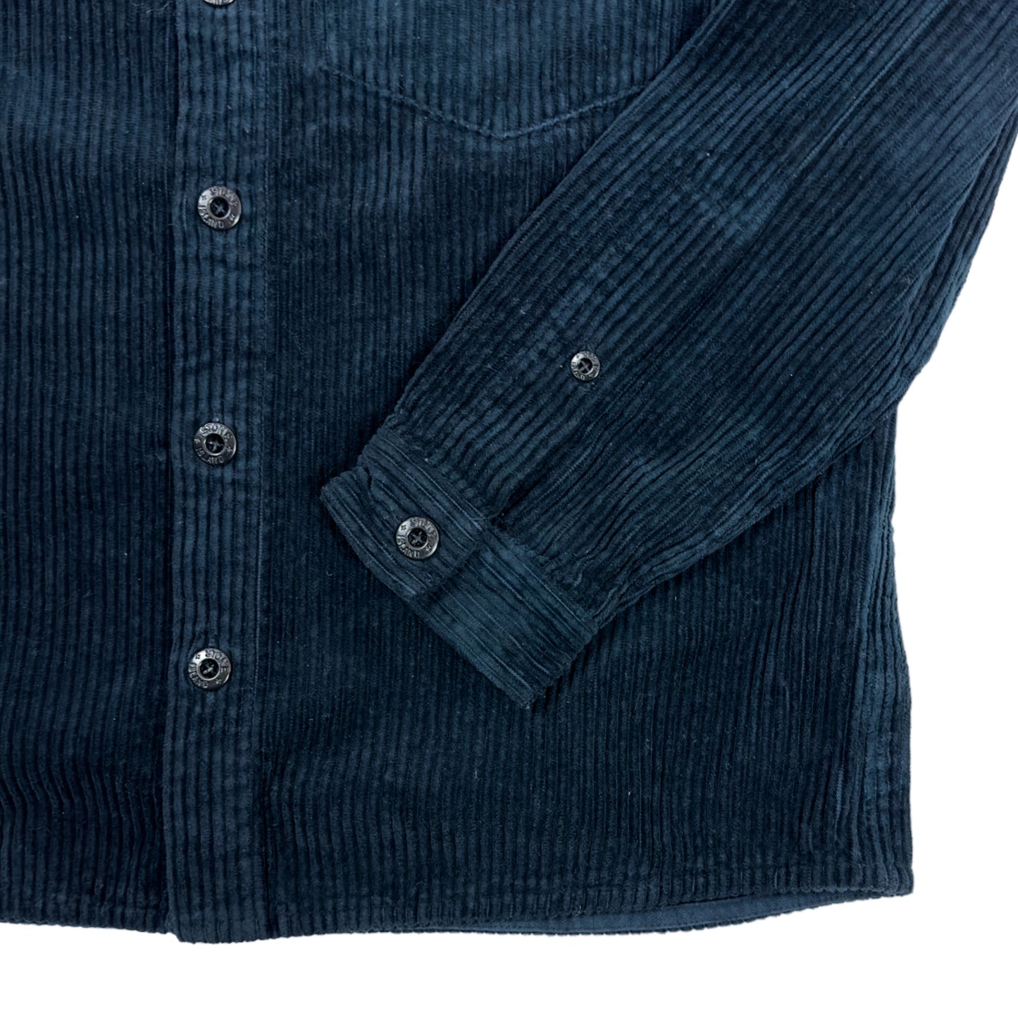 A/W 20 Stone Island Corduroy Overshirt - Navy