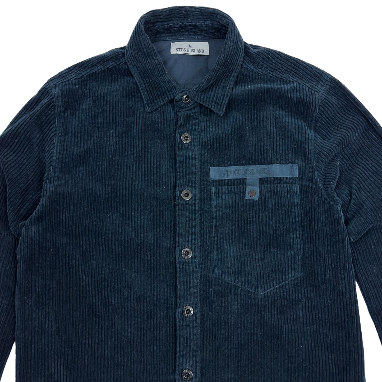 A/W 20 Stone Island Corduroy Overshirt - Navy
