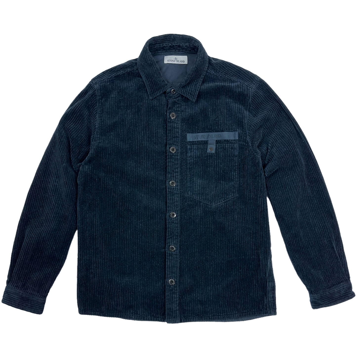 A/W 20 Stone Island Corduroy Overshirt - Navy