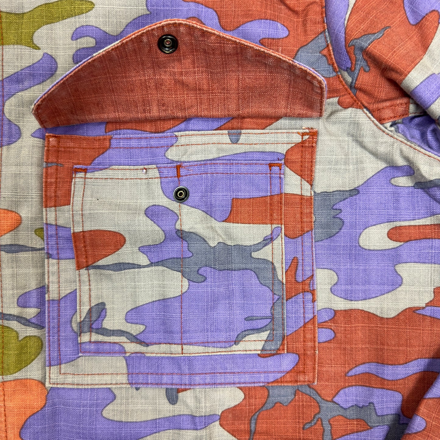 A/W 22 Stone Island Herritage Camo Ripstop Nylon Watro Jacket