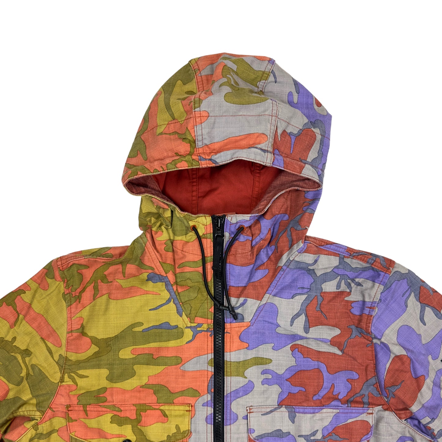 A/W 22 Stone Island Herritage Camo Ripstop Nylon Watro Jacket