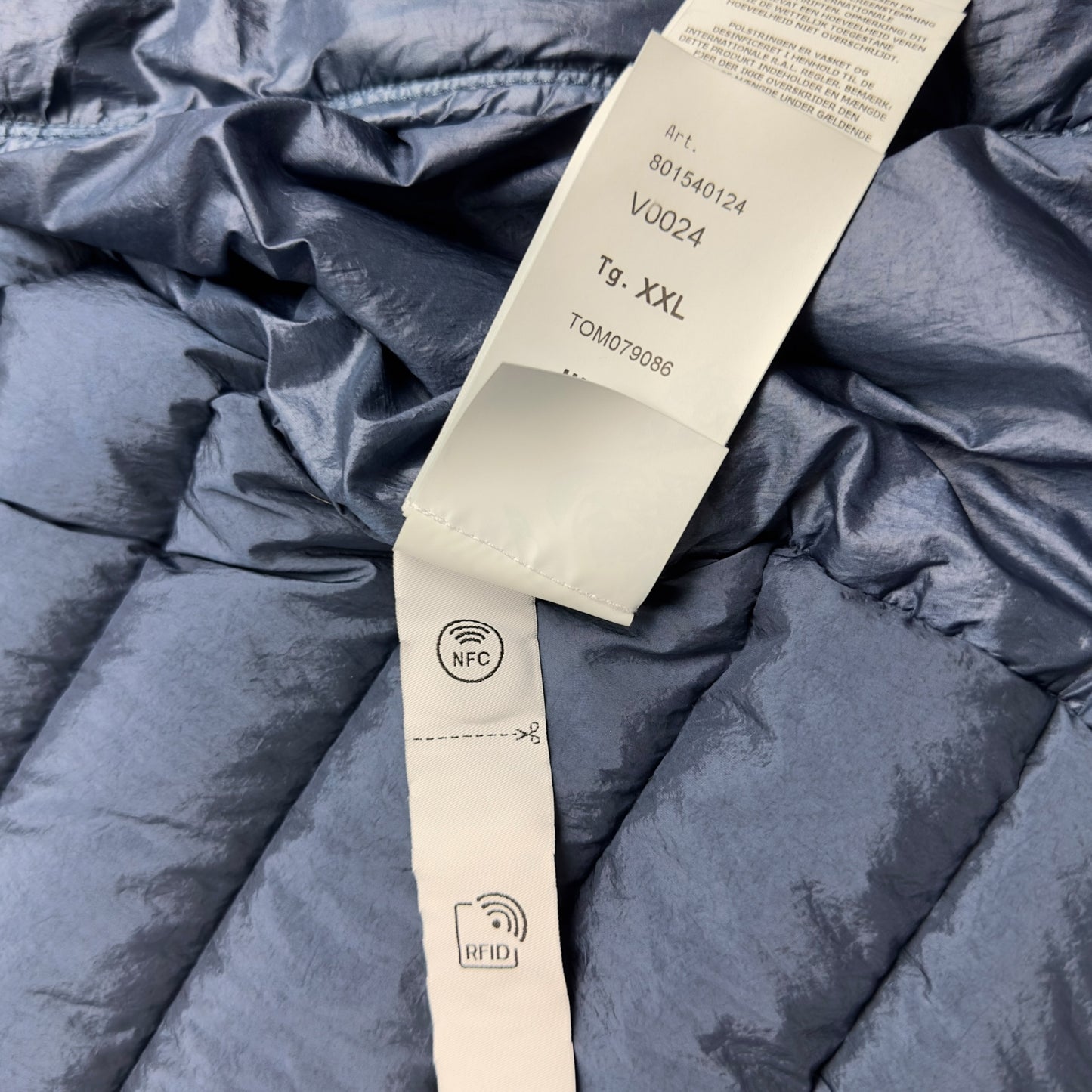 S/S 24 Stone Island Loom Woven Down Chambers R-Nylon Down TC