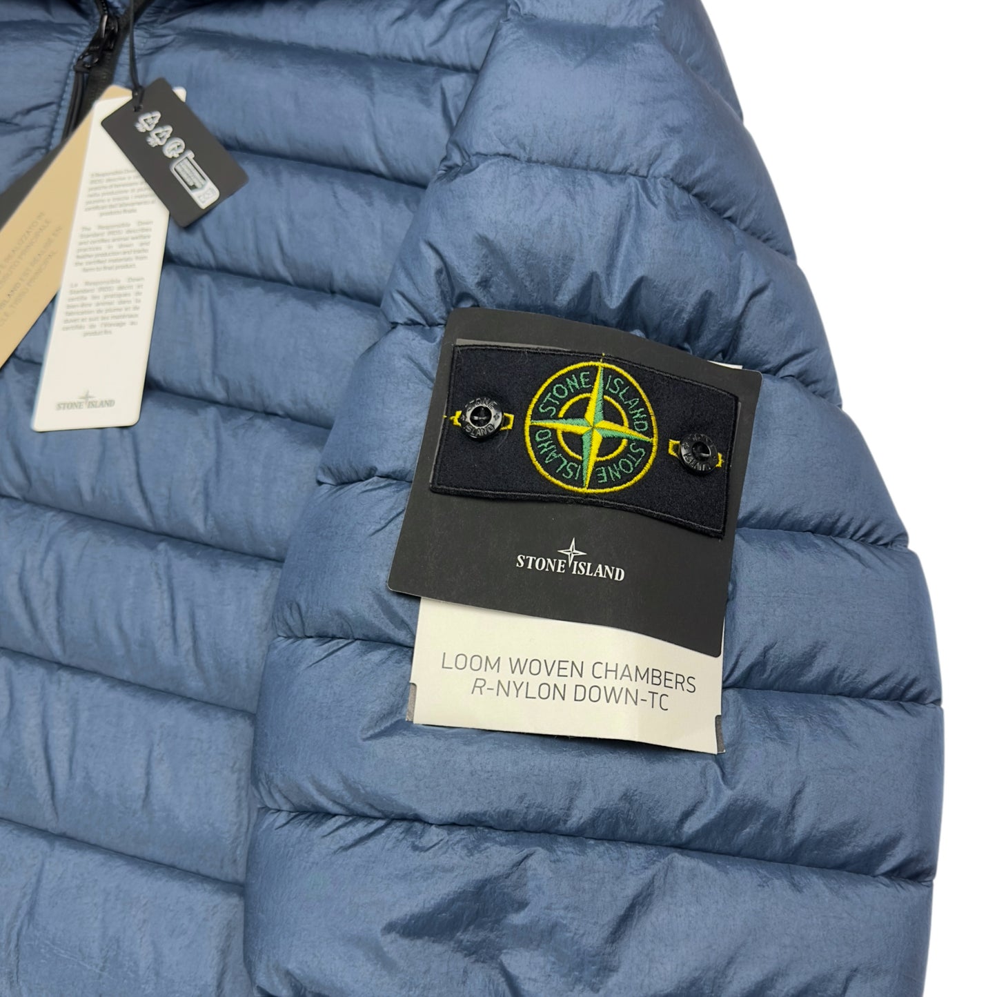 S/S 24 Stone Island Loom Woven Down Chambers R-Nylon Down TC