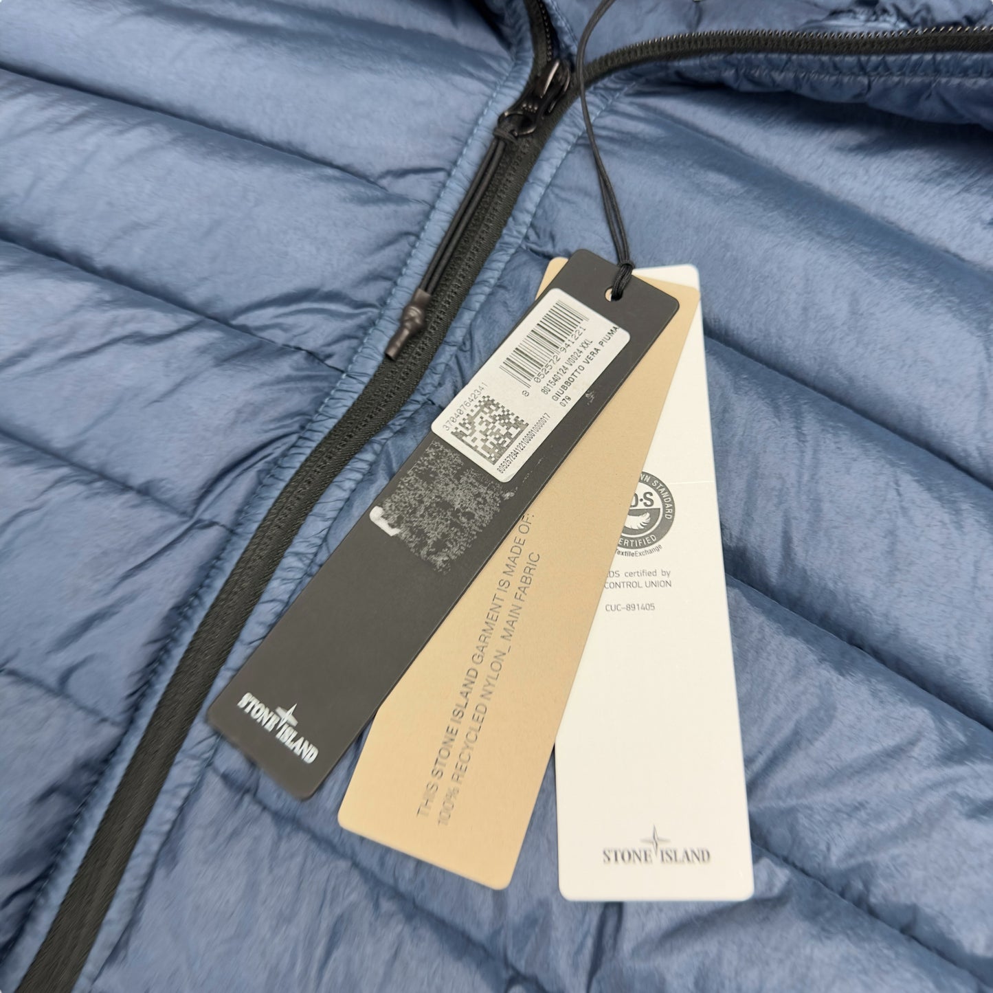 S/S 24 Stone Island Loom Woven Down Chambers R-Nylon Down TC