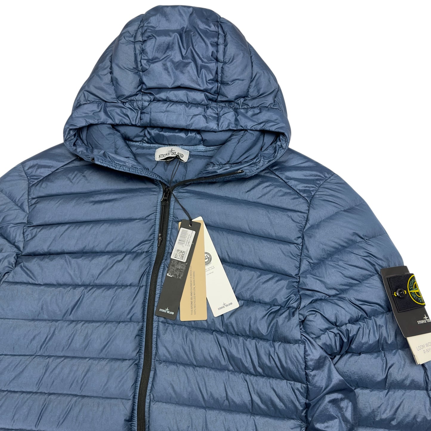 S/S 24 Stone Island Loom Woven Down Chambers R-Nylon Down TC