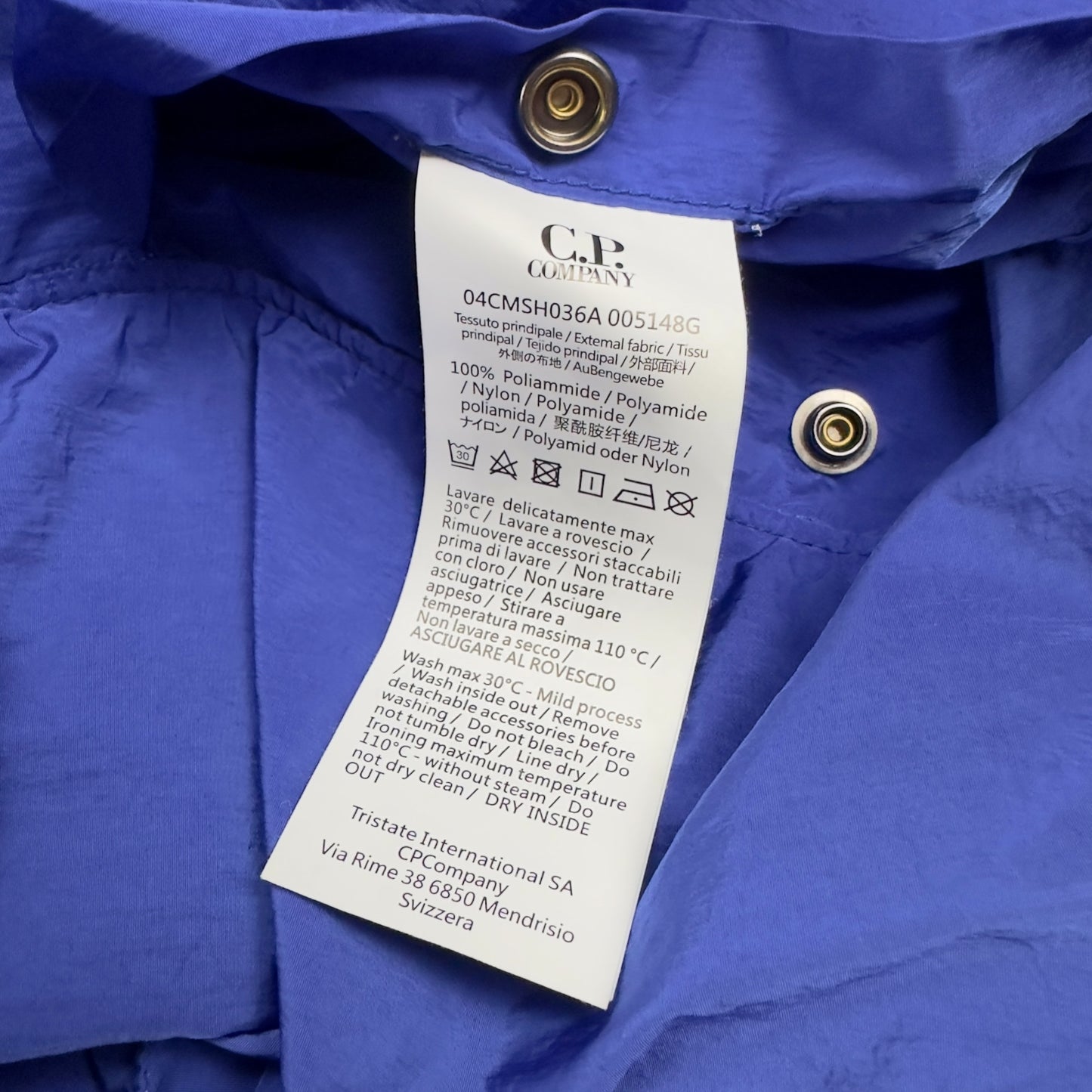 C.P. Company Chrome Overshirt - Blue