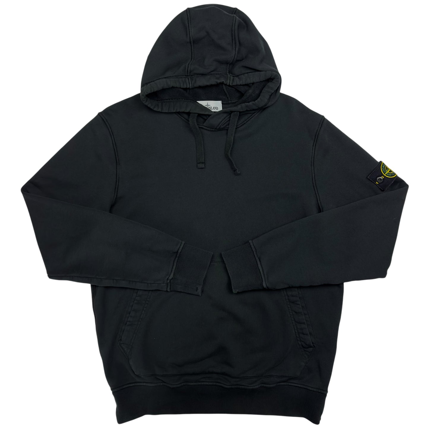 S/S 22 Stone Island Hoodie - Black