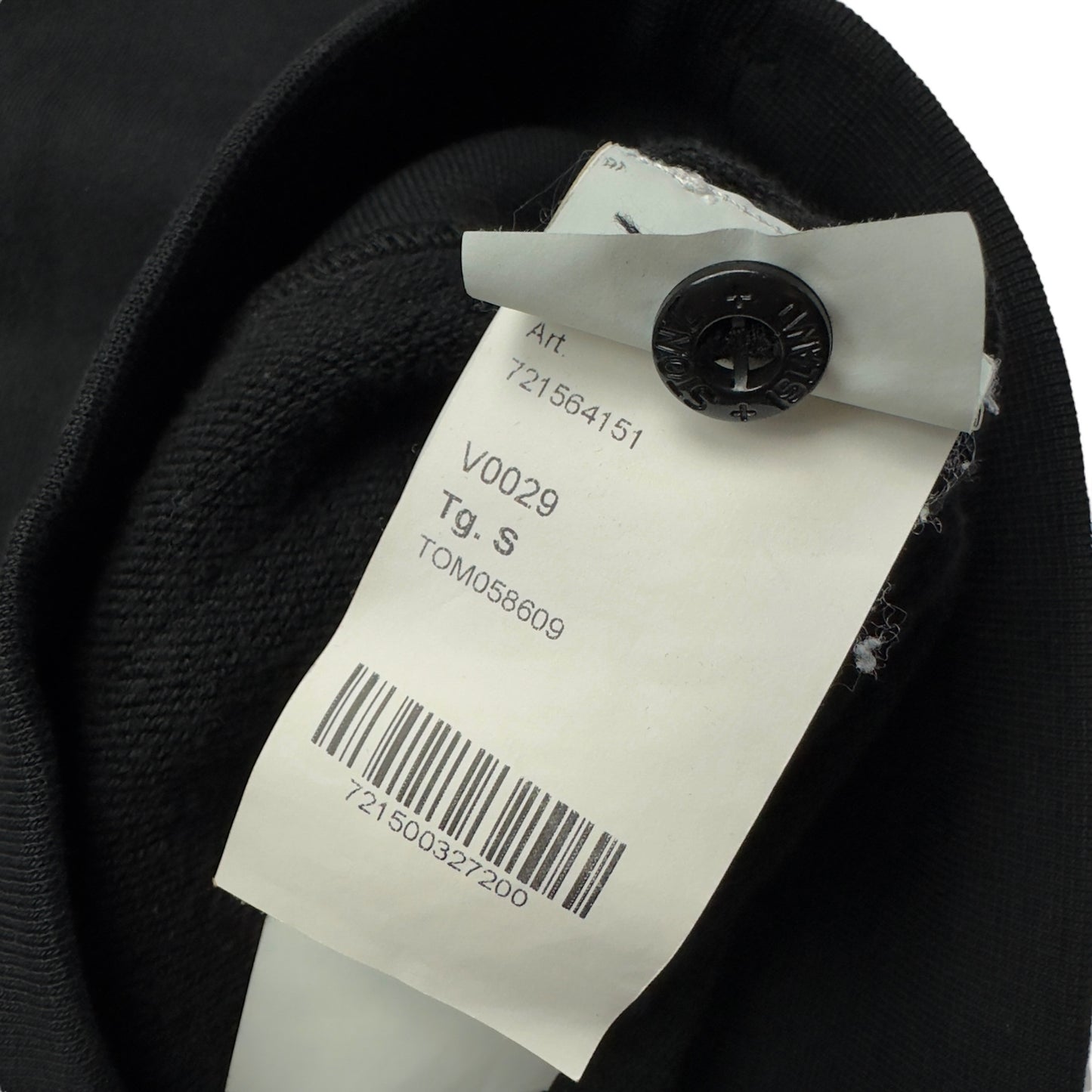 S/S 20 Stone Island Hoodie - Black