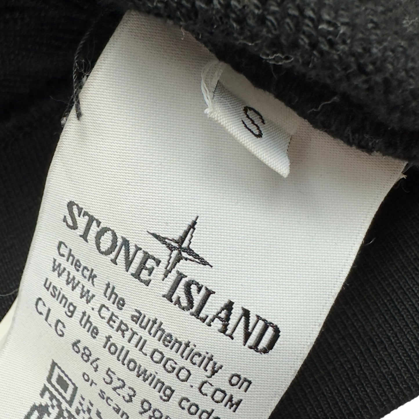 S/S 20 Stone Island Hoodie - Black