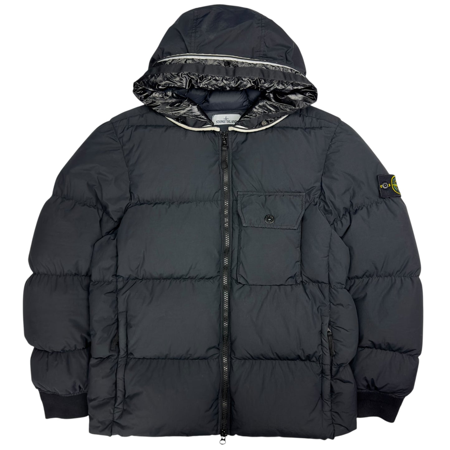 A/W 21 Stone Island Naslan Light Watro Down TC - Black