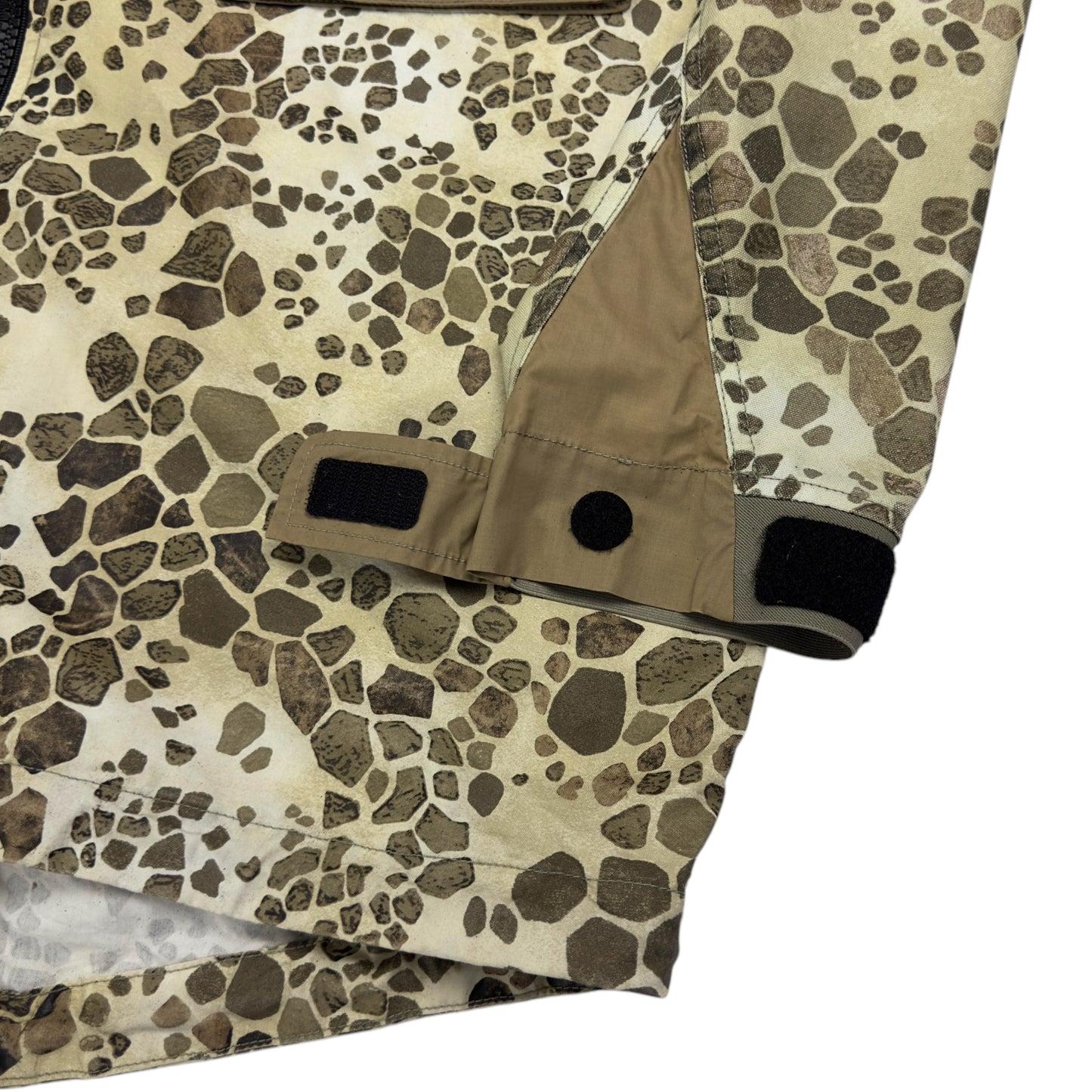 S/S 18 Stone Island Alligator Camo Light Cotton / Nylon Rep Parka