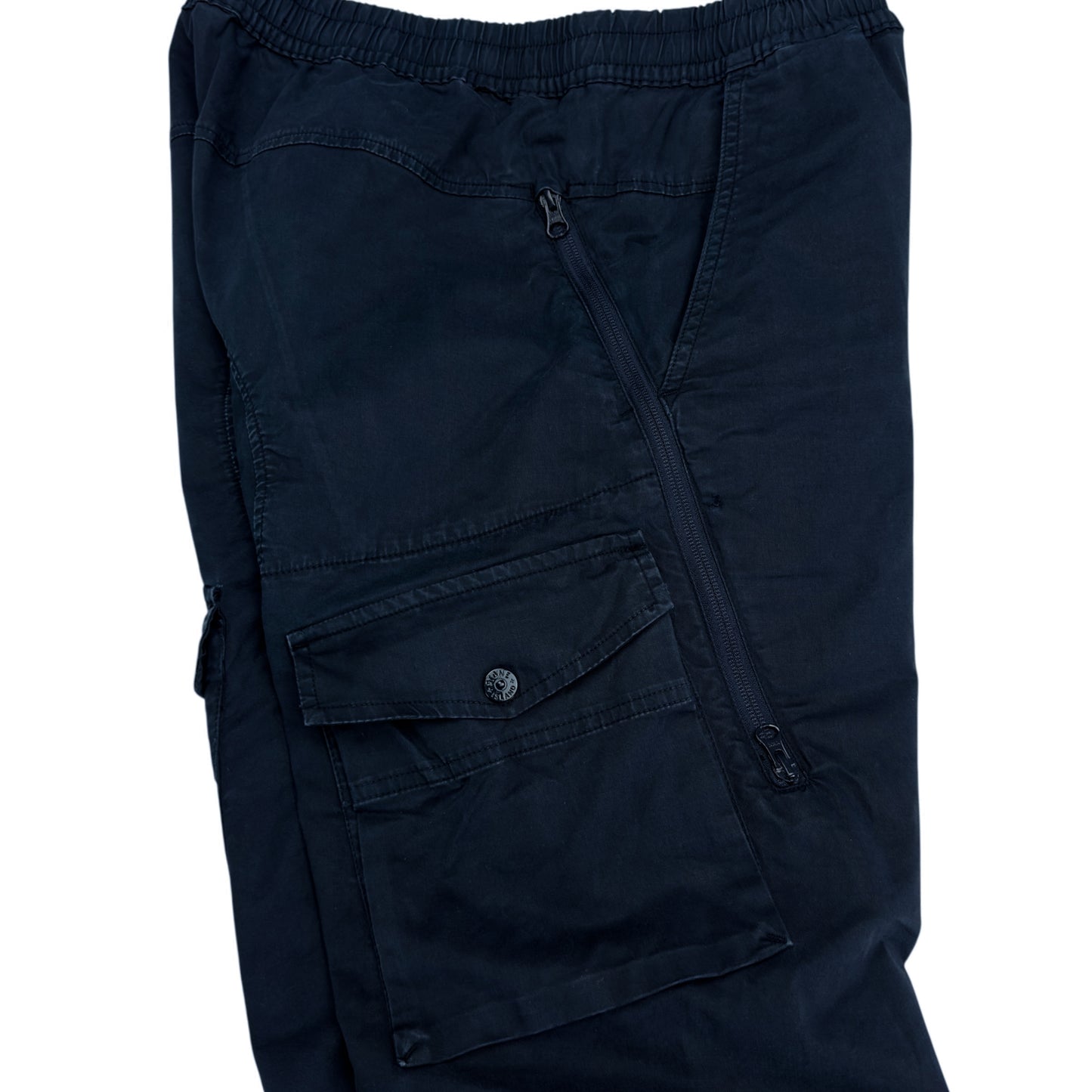 S/S 20 Stone Island Navy Ghost Cargo Trousers
